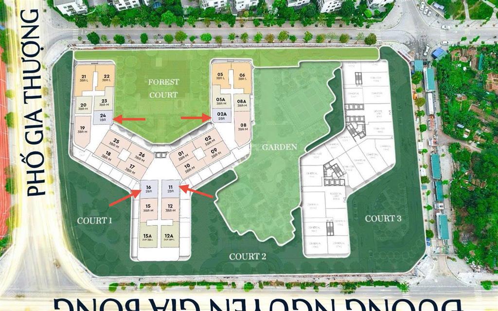 Cập nhật thông tin giá, hướng căn 2pn mik the magnolia long biên