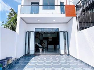 Bán nhà mới 1 trệt 1 lầu full nội thất đường xe hơi