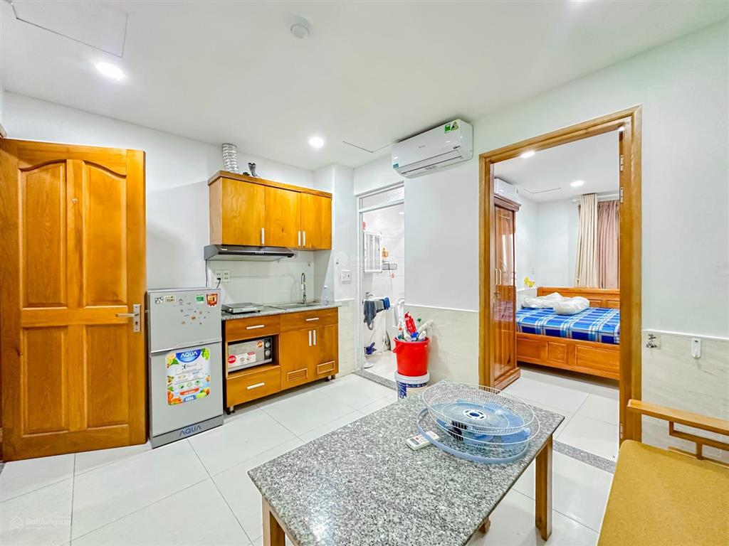 Cho thuê căn hộ 1pn thang máy hầm xe full nội thất ngay trung tâm quận 4
