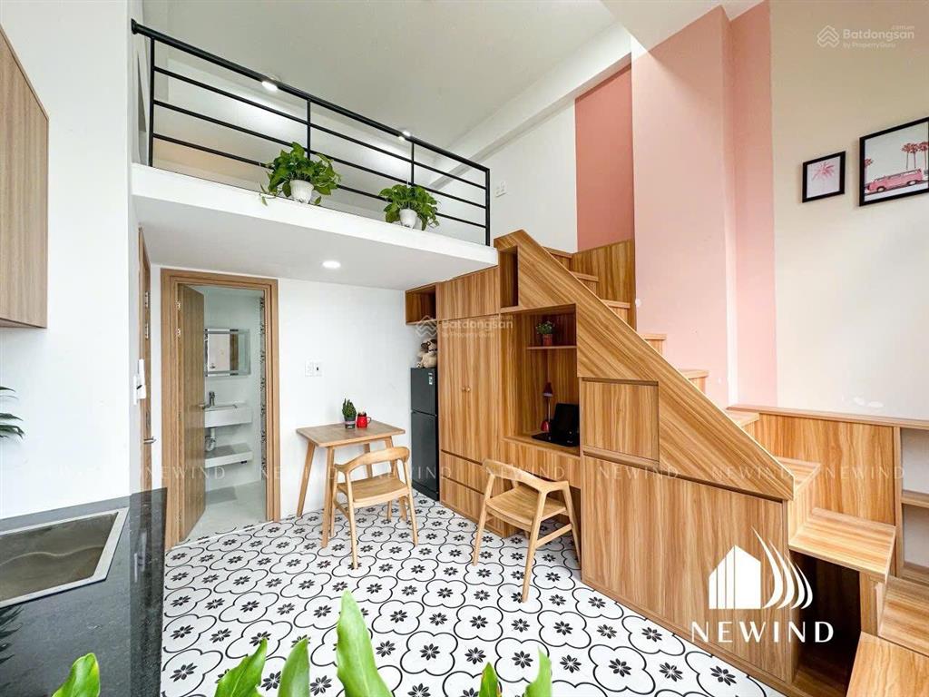 Cho thuê căn hộ duplex full nt ngay trung tâm quận 8, tiện di chuyển quận 1,4,5