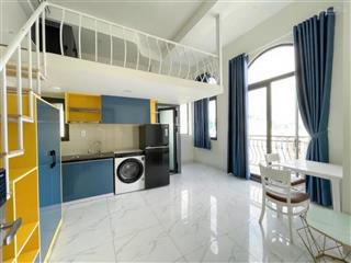 Cho thuê căn hộ duplex ban công full nt ngay trung tâm quận 7, gần lotte, tdtu, rmit, himlam