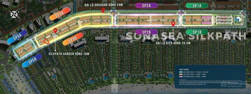 Bán cắt lỗ nhà liền kề phố biển sonasea