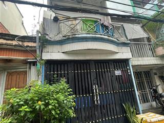 Nhà trệt lầu 32m2 hẻm 6m hậu giang quận 6