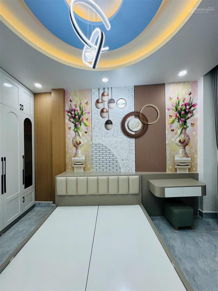 Cho thuê nhà mặt tiền phan huy ích gò vấp 5 tầng full nội thất giá chỉ 28triệu