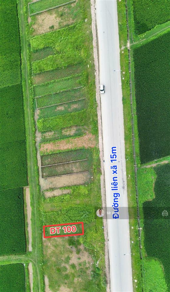 100m full  mặt tiền 5m  mặt đường liên xã  chỉ 2.x tỷ