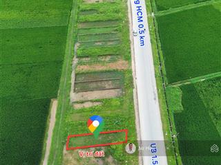 100m full  mặt tiền 5m  mặt đường liên xã  chỉ 2.x tỷ