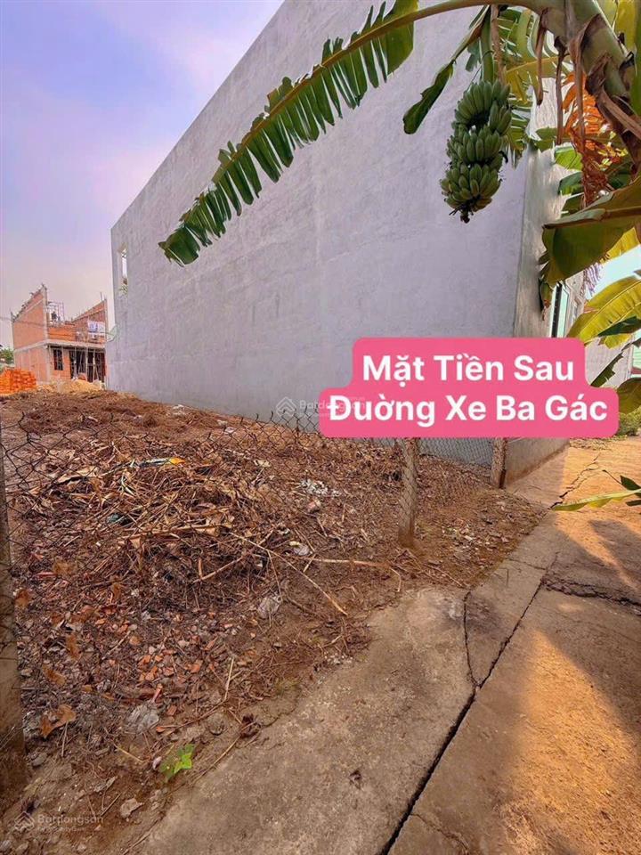 Bán ngay 80 m² đất bình chánh 3 tỷ tl