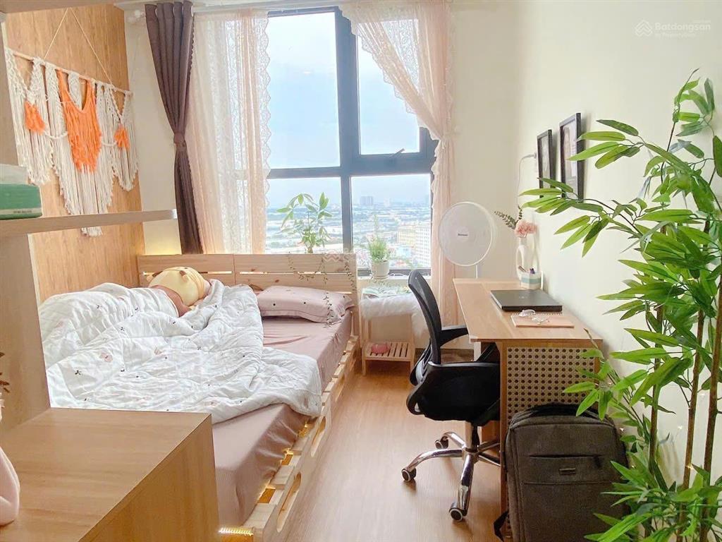 Bcons polygon cho thuê căn 2pn, 2wc, 54m², ban công mát, full nội thất, 9 triệu ở được tới 3 người