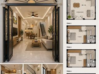 Còn đâu những căn! nhà 4 tầng dt 35m2 nhỉnh 7 tỷ quanh kim giang. sđcc