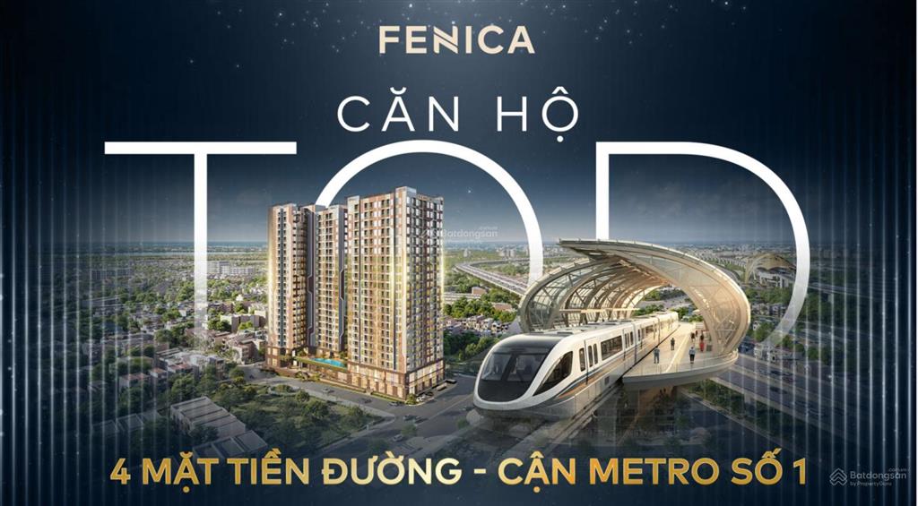 Thanh toán chỉ 6 triệu/ tháng sở hữu ngay căn hộ tod fenica