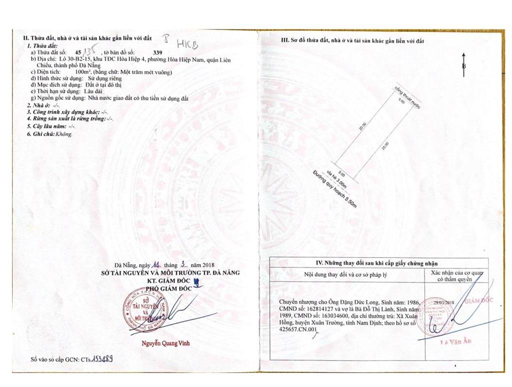 Thạch sơn 7 trục thông chung cư ecohome cách chung cư chỉ 100m