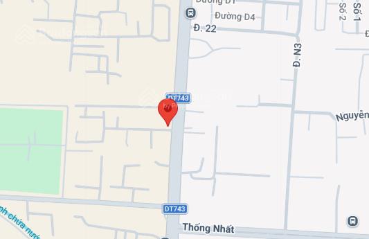Cần bán đất mặt tiền đt743 thành phố dĩ an