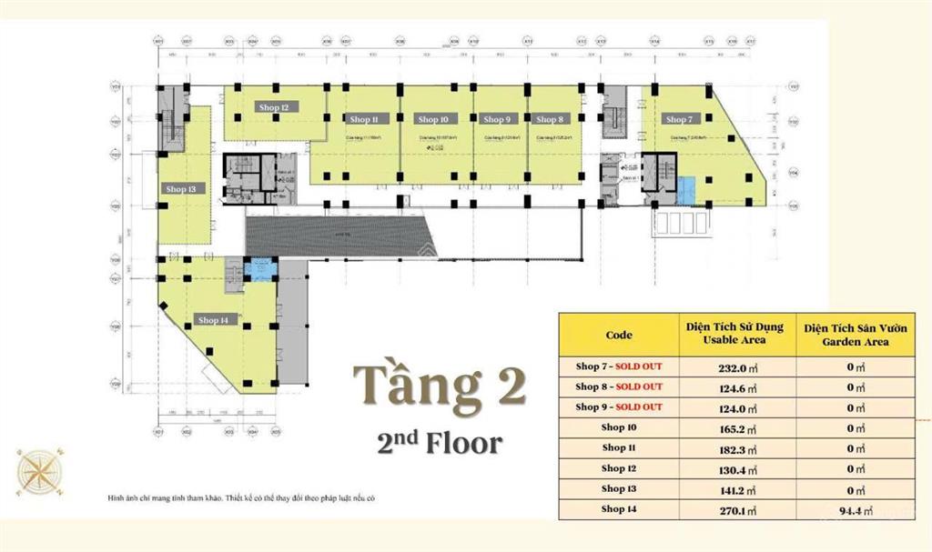 Bán shophouse chung cư minato hải phòng giá chỉ 41 triệu/m2