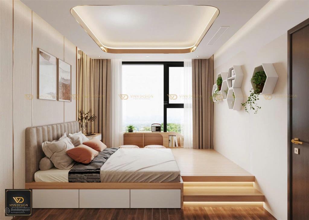 Cho thuê căn 2 ngủ chung cư doji diamond crown, 75m2, 16 triệu/tháng