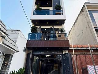 3 tỷ 500 nhà 4 tầng toạ lạc mặt tiền trần nhân tôn (q.10)  78m2  sổ hồng riêng