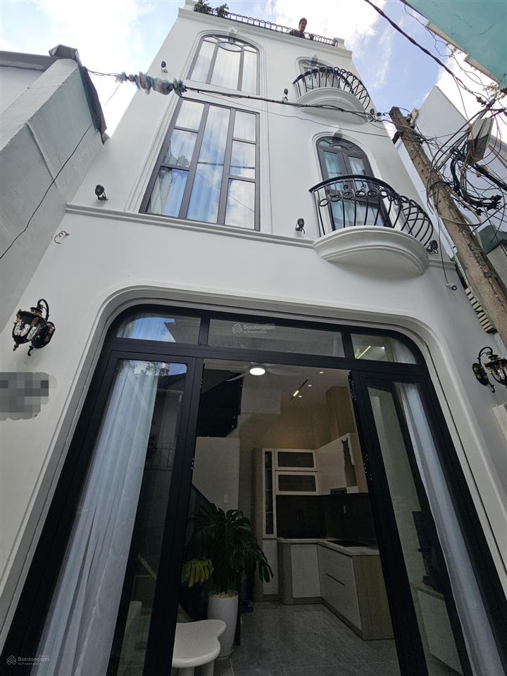 (siêu phẩm tân phú)  thạch lam  4tầng có sân thượng  dtsd 80m2  chỉ 4,28tỷ