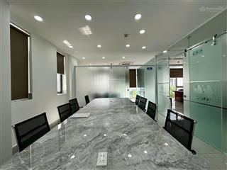 Cho thuê văn phòng 9x17m, ngăn kính máy lạnh như hình, có thang máy giá 19tr
