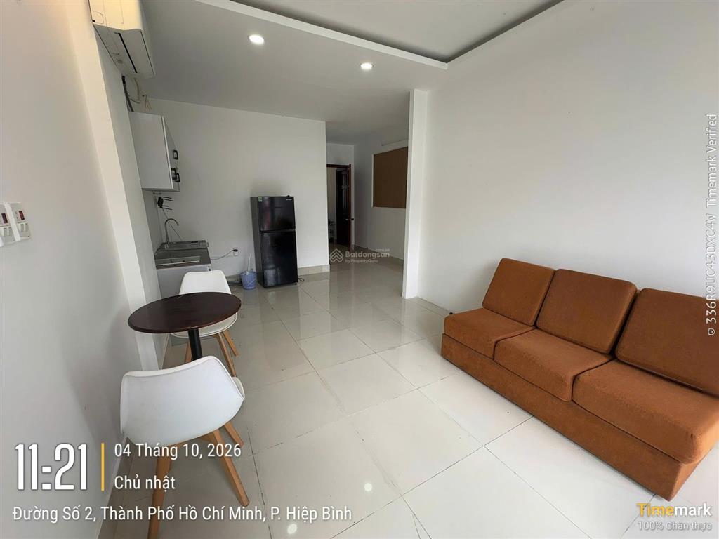 Cho thuê căn hộ kdt vạn phúc city 1pn tách bếp 55m2 nội thất đầy đủ giá 9.5tr