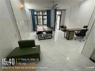Cho thuê văn phòng 7,5 triệu vnd, 35 m2 tại khu đô thị vạn phúc city, thủ đức, hàng hot