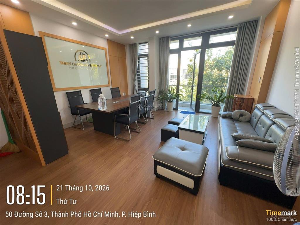 Cho thuê văn phòng kdt vạn phúc city tầng 2 35m2 giá 7.7tr