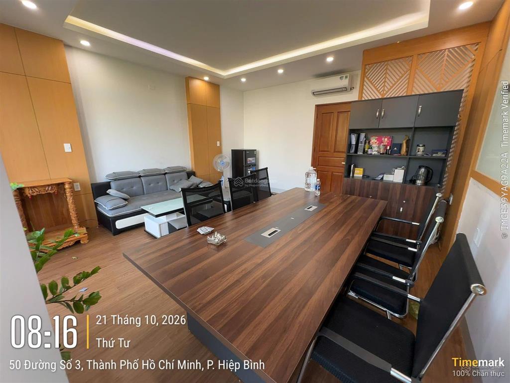 Cho thuê văn phòng kdt vạn phúc city tầng 2 35m2 giá 7.7tr