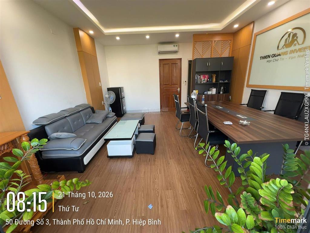 Cho thuê văn phòng kdt vạn phúc city tầng 2 35m2 giá 7.7tr