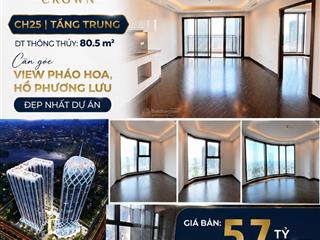 Chủ gửi bán căn góc 25 diamond crown đẹp dự án