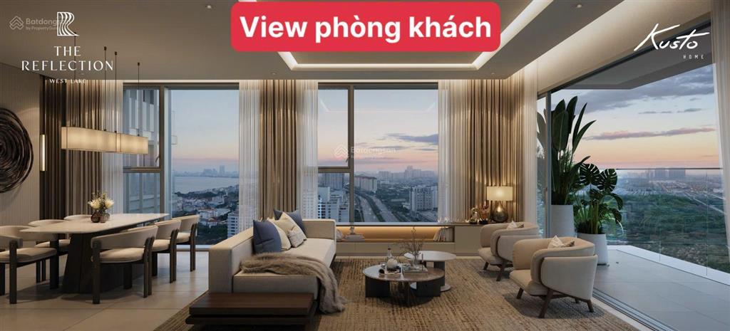 Căn 3pn, 138tr/m2, the reflection westlake, giá lỗ hổng nhất tây hồ, view ciputra, lotte mall