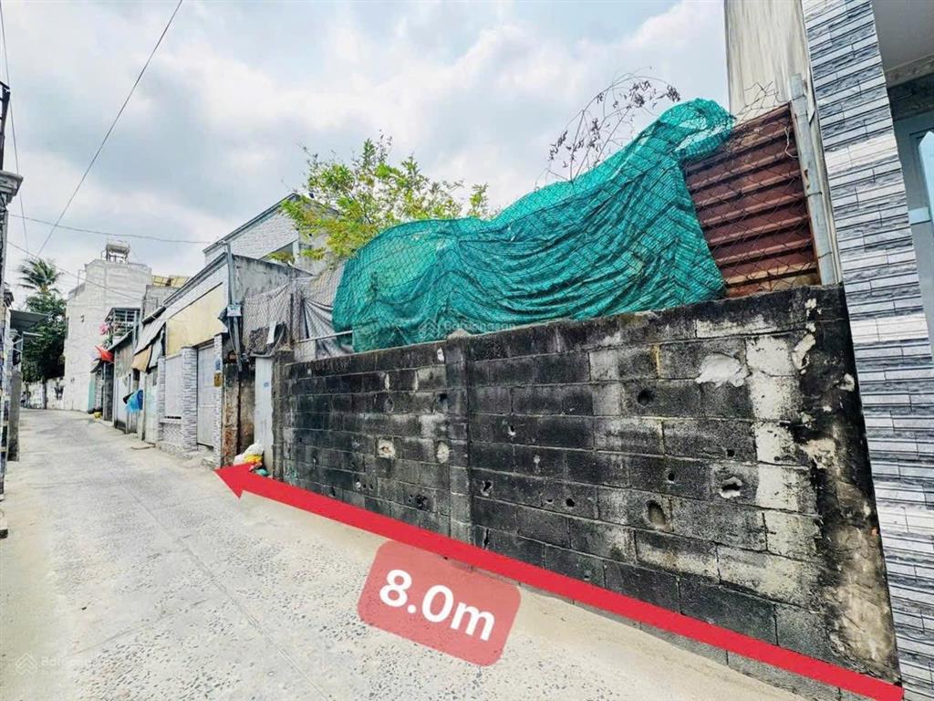 1,65 tỷ! sở hữu ngay đất ngang 8m, sát kcn bình chiểu  sổ riêng