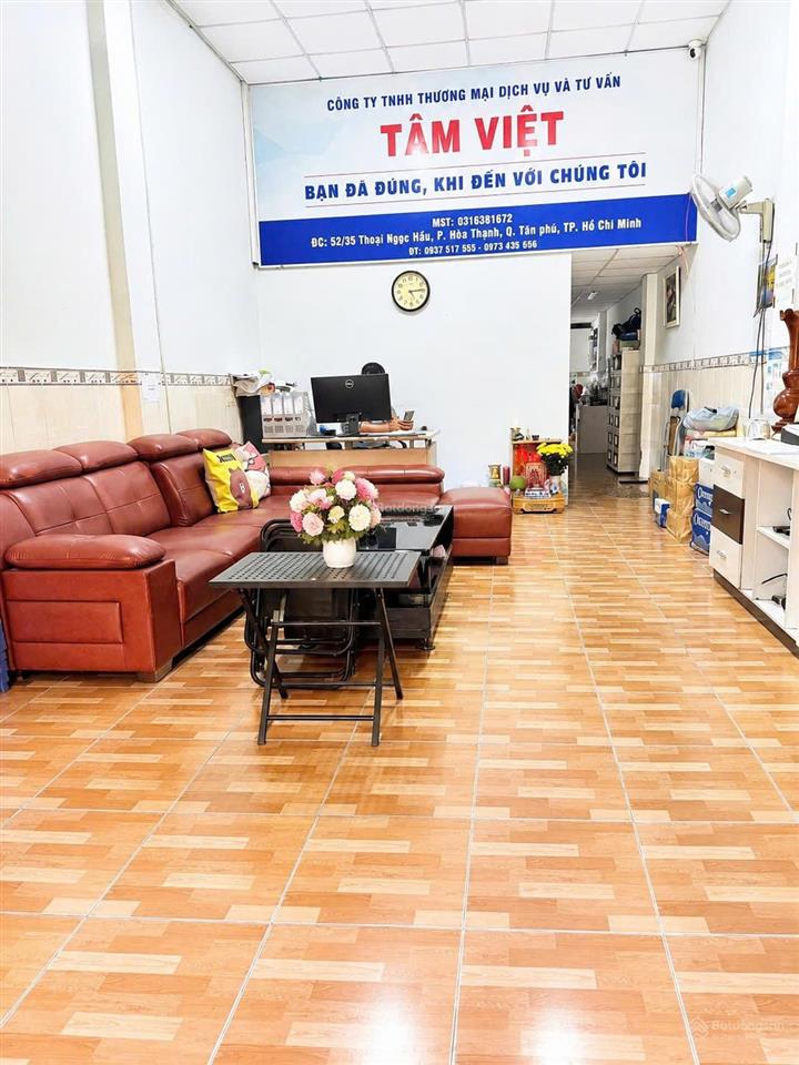 Bán nhà siêu phẩm gà đẻ trứng vàng thoại ngọc hầu, hẻm 10m sổ vuông a4  phường hoà thạnh, tân phú
