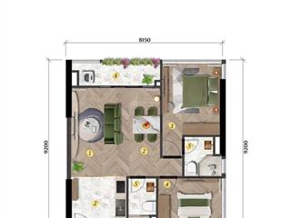 Chỉ từ 4.9 tỷ sở hữu căn hộ 2pn diện tích 67m² toà onsen 3  charmora city nha trang