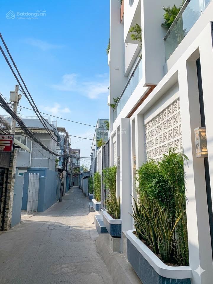 Liền kề quận 7  6 tỷ 490  nhà mới 4 tầng  63m2  ngang 6,4m  5pn