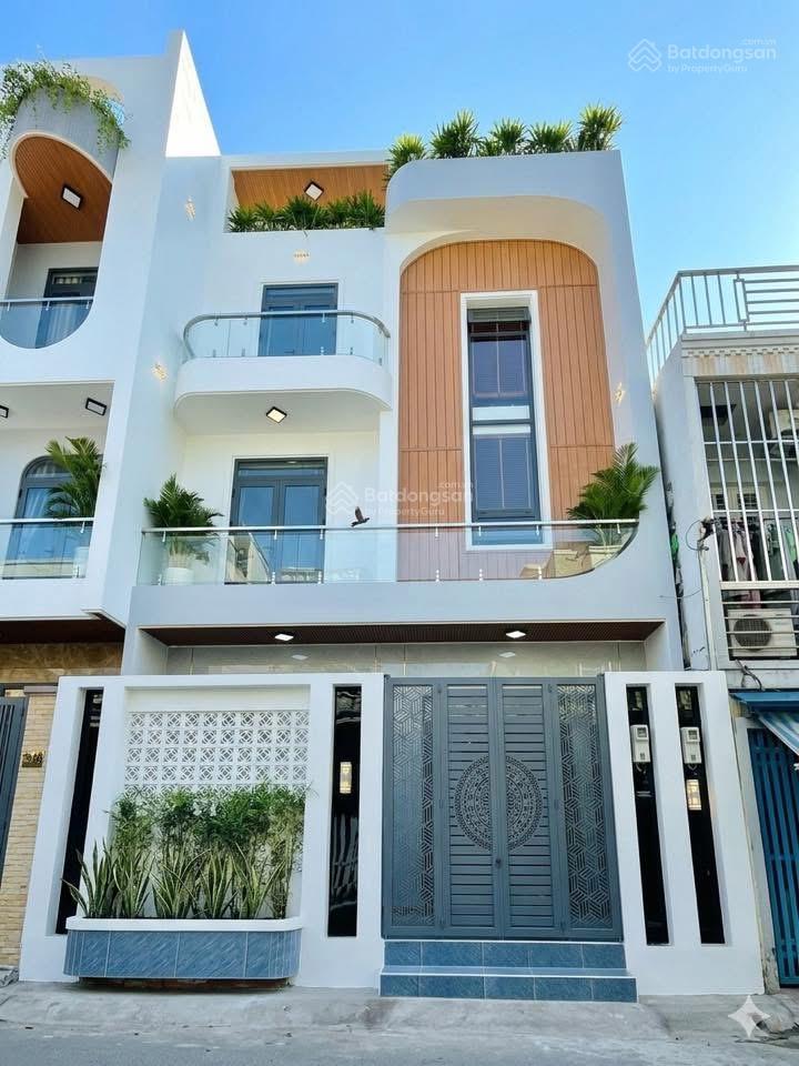 Liền kề quận 7  6 tỷ 490  nhà mới 4 tầng  63m2  ngang 6,4m  5pn