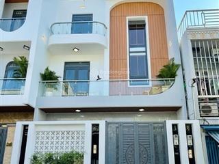 Liền kề quận 7  6 tỷ 490  nhà mới 4 tầng  63m2  ngang 6,4m  5pn