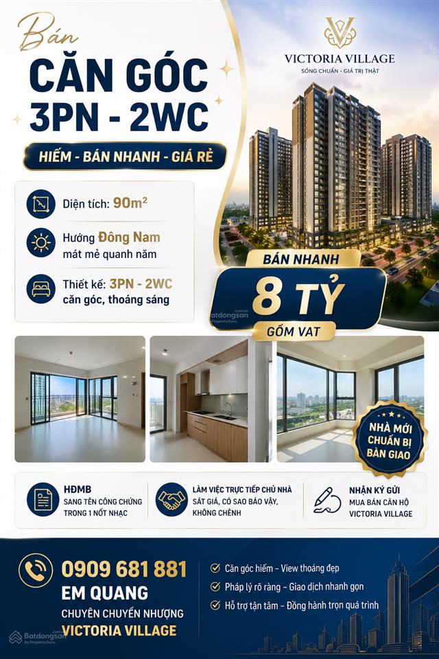 Bán căn góc 3pn2wc hiếm, bán nhanh, giá rẻ