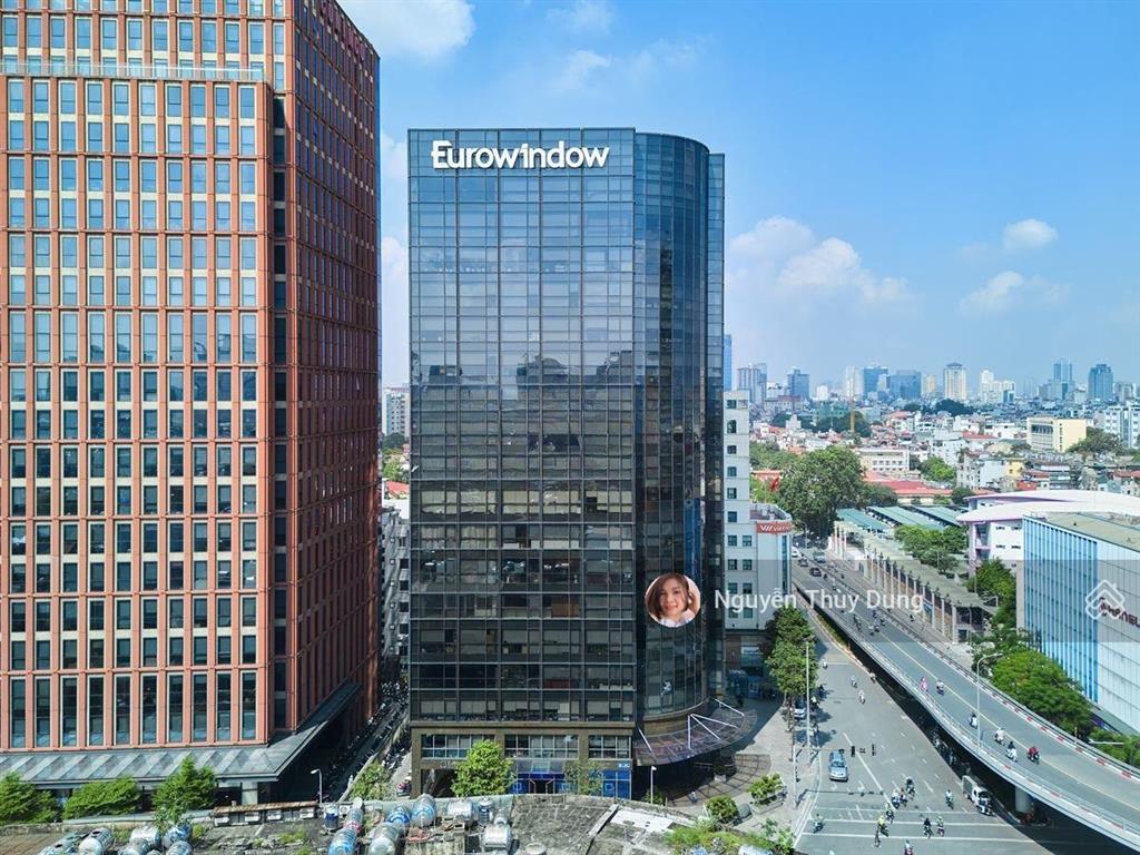 Bql toà nhà cho thuê văn phòng toà eurowindow tôn thất tùng, dt 1000m2 có cắt lẻ, giá chỉ từ 210k/m