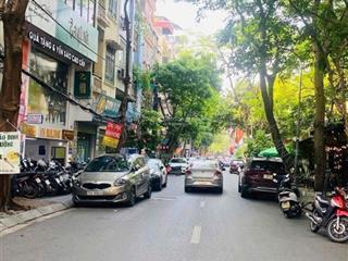 Nhà mặt phố hoàng cầu 52m2 9 tầng thang máy mt4,5m vỉa hè 5m oto tránh dừng đỗ thoải mái kd tốt