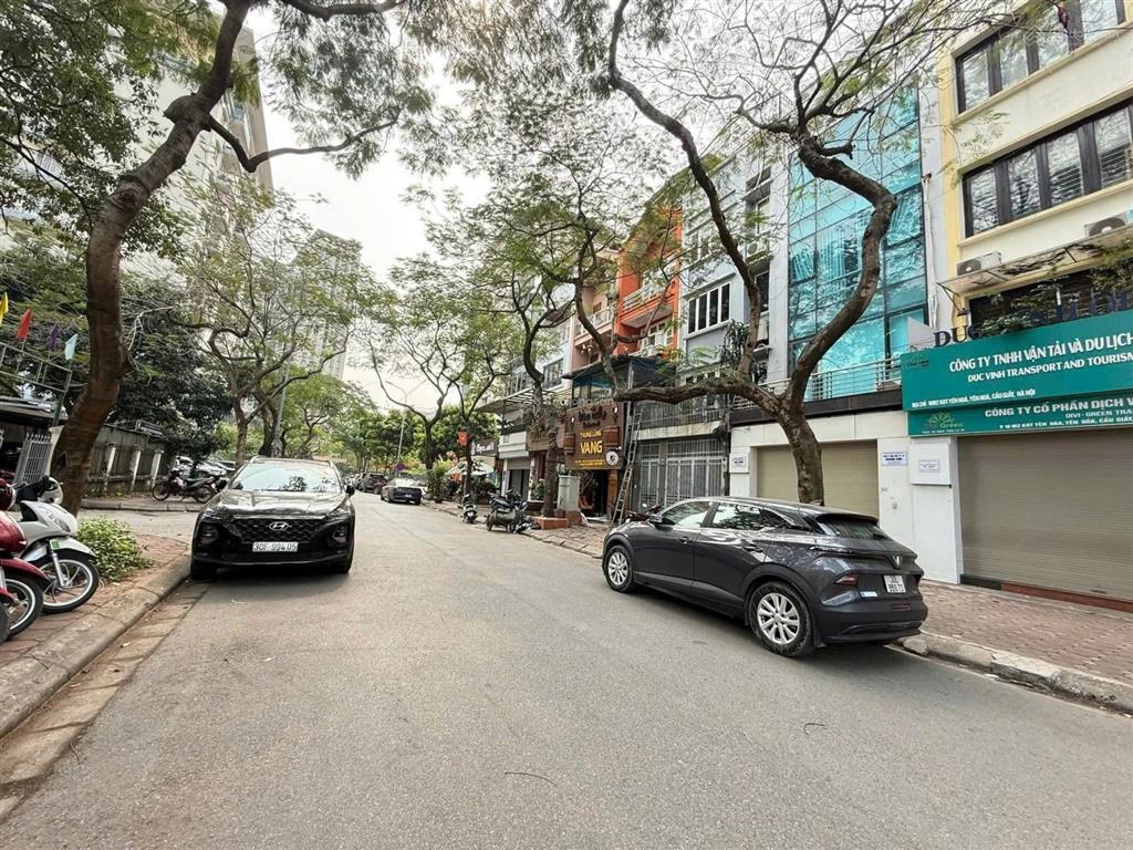 29,5 tỷ trần kim xuyến 85m*5 tầng*mt6m vỉa hè rộng ô tô tránh dừng đỗ kinh doanh thoải mái ngày đêm