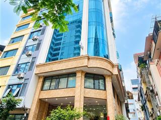 80 tỷ tòa nhà trần thái tông 130m*9 tầng*9m mt vỉa hè kinh doanh oto tránh dừng đỗ kd dt 200tr/th