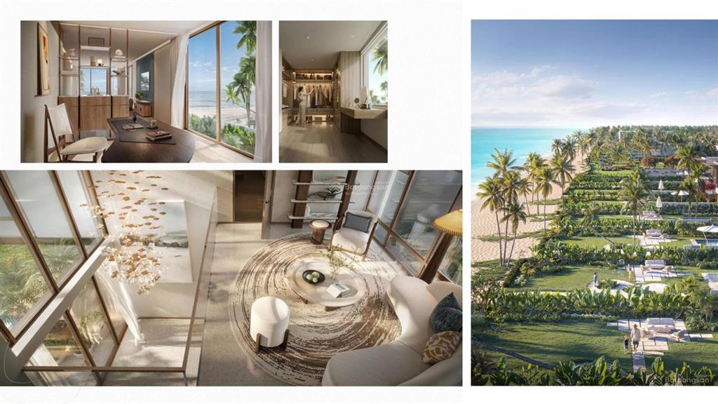 Biệt thự siêu vip, trực diện mặt biển, sở hữu 18m bờ biển riêng, hồ bơi riêng