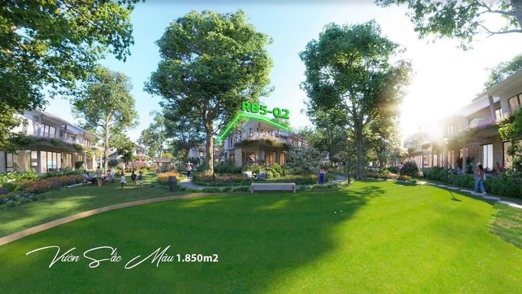 Một trong 3 căn đặc biệt song lập có hầm tại dự án eco retreat