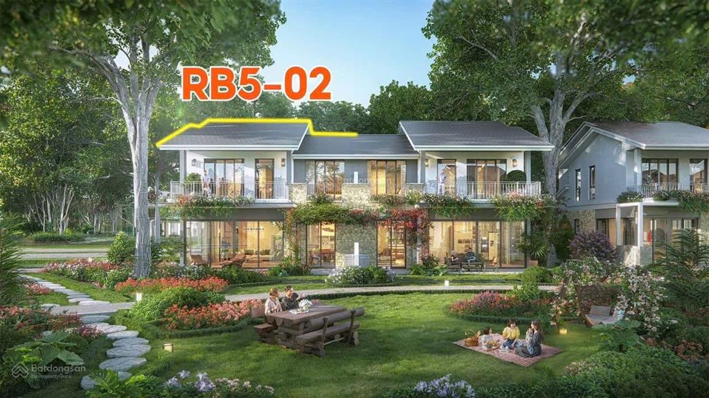 Một trong 3 căn đặc biệt song lập có hầm tại dự án eco retreat