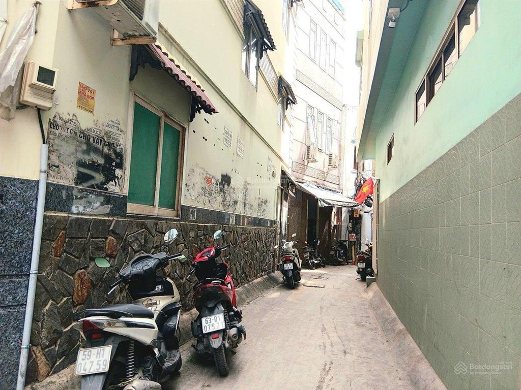 Bán nhà hẻm thông phan văn trị  nguyễn trãi, quận 5 62m2  2 tầng có phòng ngủ trệt 7.3 tỷ
