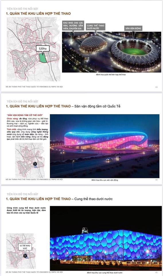 Vinhomes olympic hà nội  đại đô thị thể thao 35 tỷ usd chuẩn bị ra mắt!