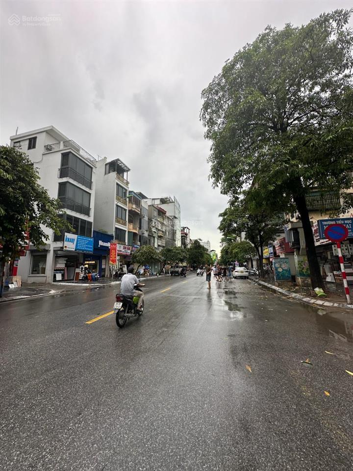 Mặt phố thanh nhàn dt 80m2, mặt tiền 5m kinh doanh đỉnh, vỉa hè rộng giá 8,6 tỷ