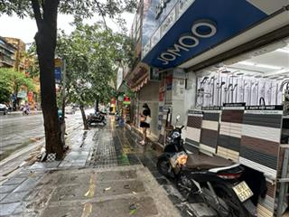 Mặt phố thanh nhàn dt 80m2, mặt tiền 5m kinh doanh đỉnh, vỉa hè rộng giá 8,6 tỷ