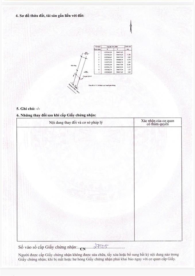 Bán lô đất có tiềm năng tăng giá, nhu cầu ở và đầu tư, đối diện khu công nghiệp diên thọ 200m