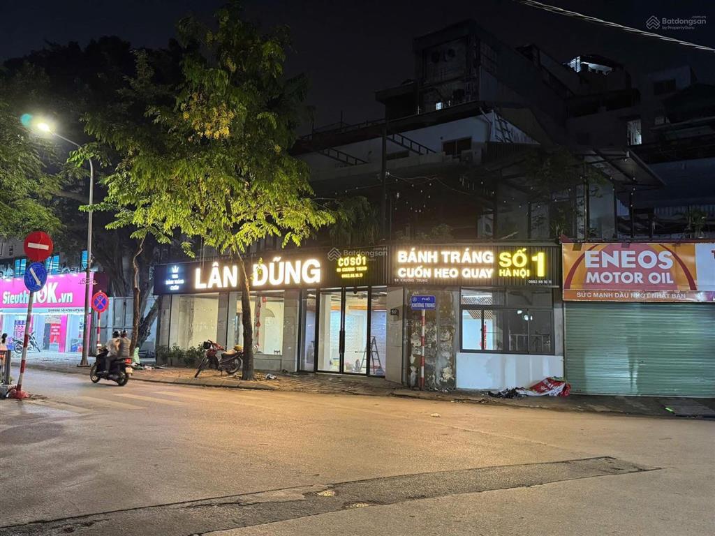 Siêu phẩm mặt phố vũ trọng phụng mt 20m kd mọi mô hình tuyến phố trung tâm thanh xuân