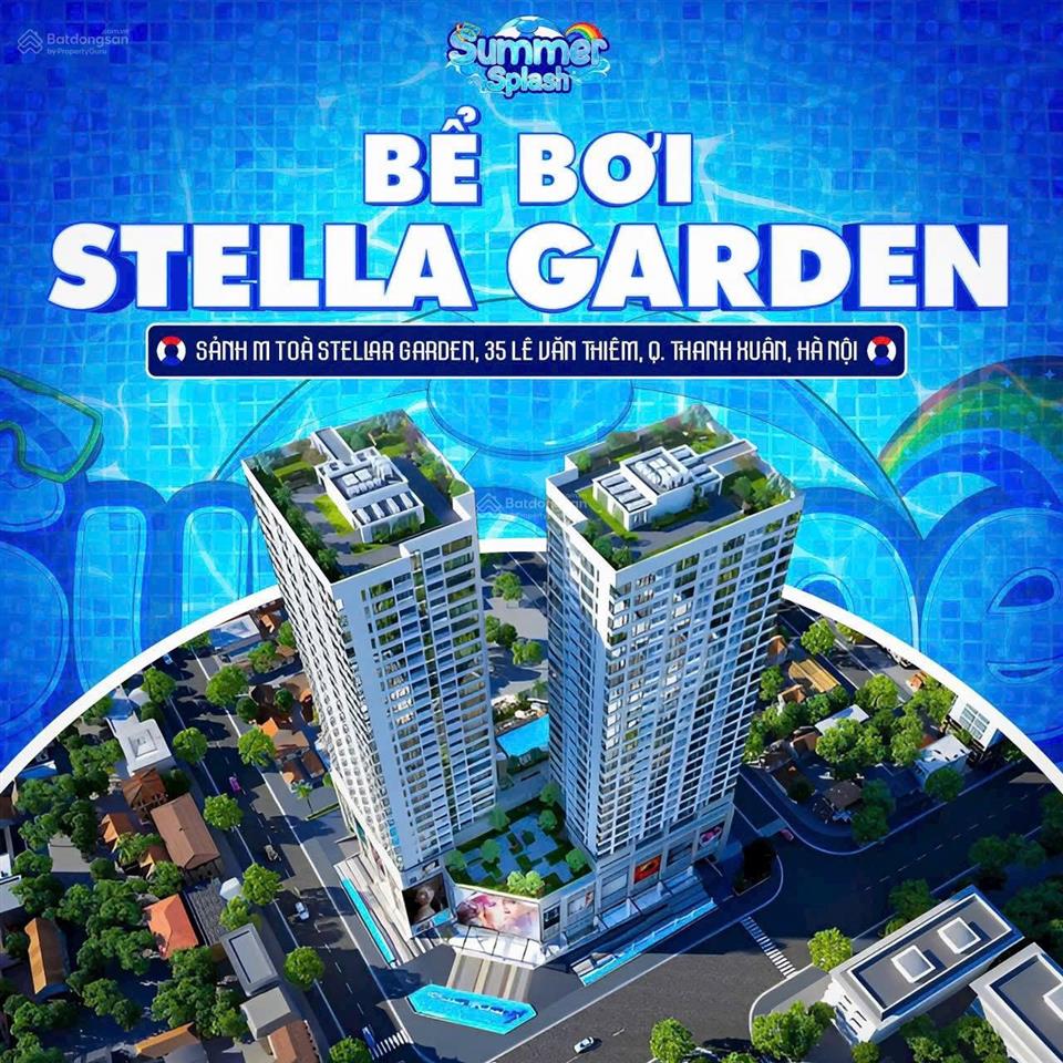 Mặt bằng gym bể bơi ngoài trời stellar garden | 35 lê văn thiêm vị trí đẹp, quy mô lớn