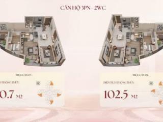 Chính chủ bán căn hộ the queen 360 giải phóng diện tích 100,7m² toà c05 05 giá 10,5 tỷ thu về